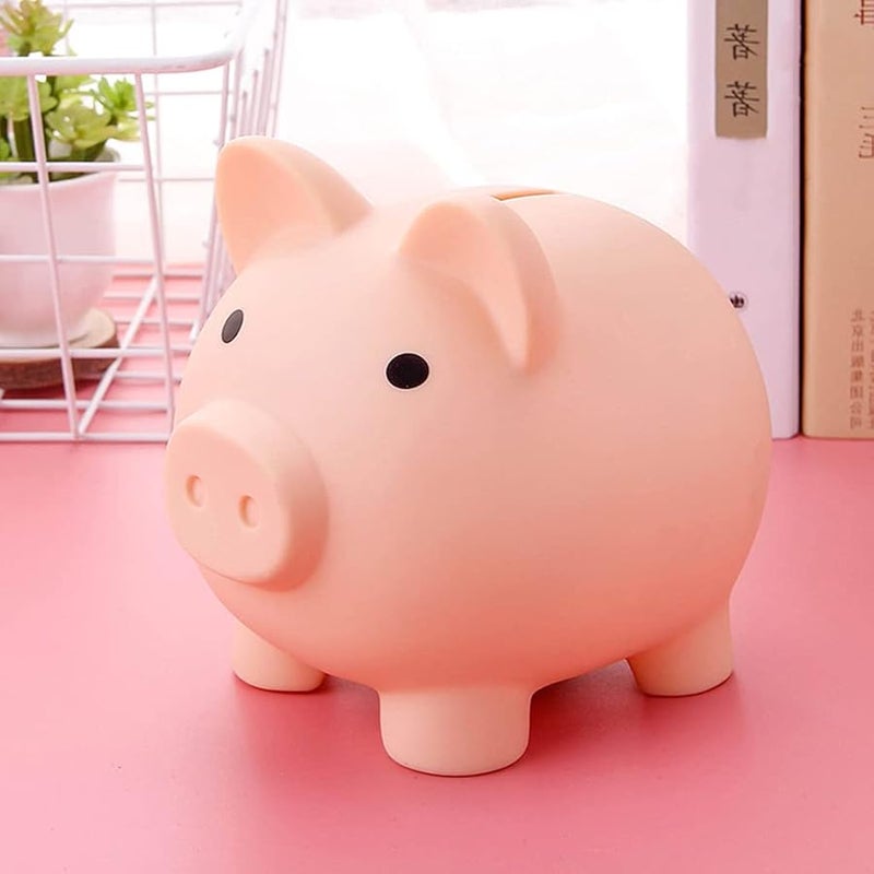 Unbreakable Plastic Piggy Bank For Kids Money Saving Size 10 5x8x9 5cm - Image 5
